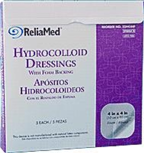 ReliaMed Hydrocolloid Dressings - Foam Backed